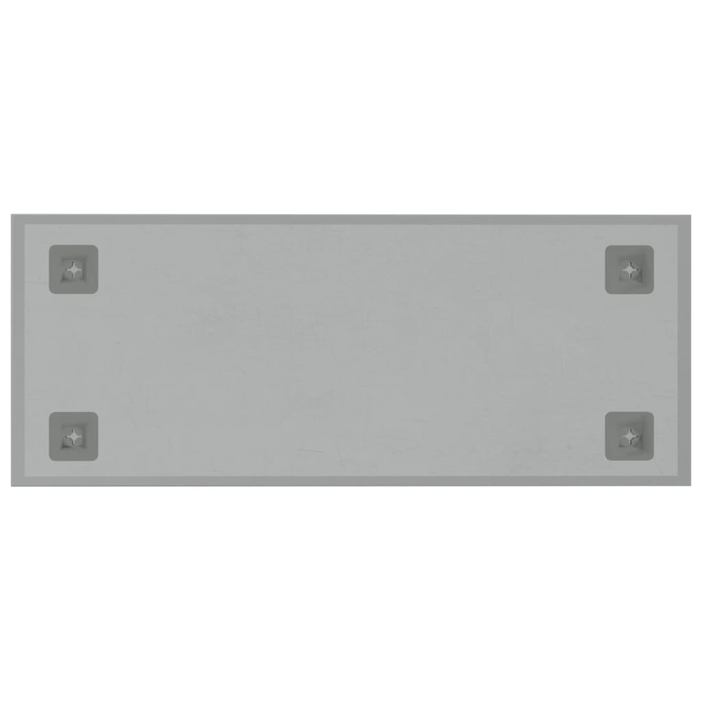 vidaXL Sieninė magnetinė lenta, balta, 50x20cm, grūdintas stiklas