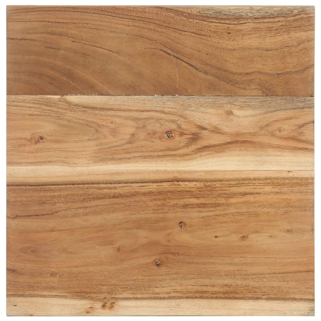 vidaXL Šoninis staliukas, 40x40x35cm, akacijos medienos masyvas
