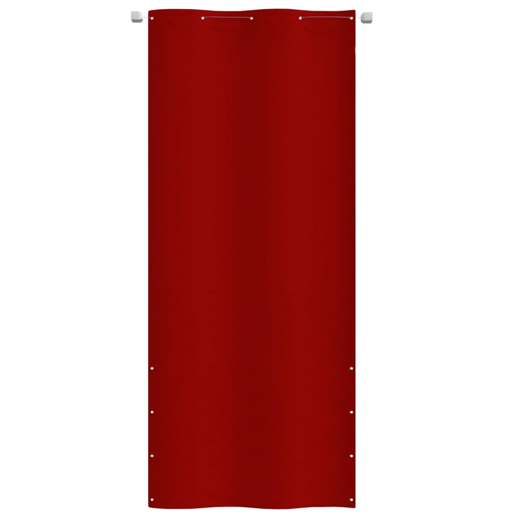 vidaXL Balkono pertvara, raudonos spalvos, 100x240cm, oksfordo audinys