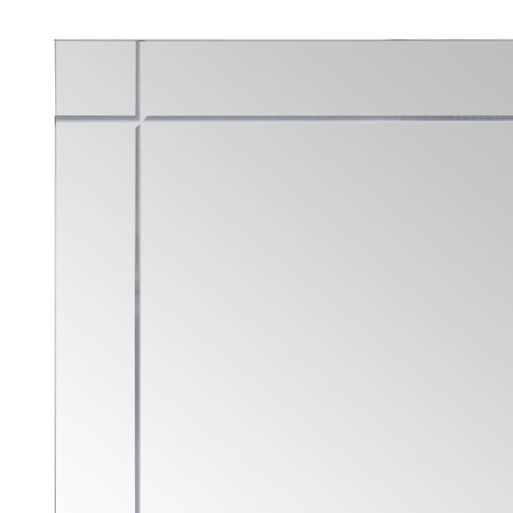 vidaXL Sieninis veidrodis, 80x60cm, stiklas