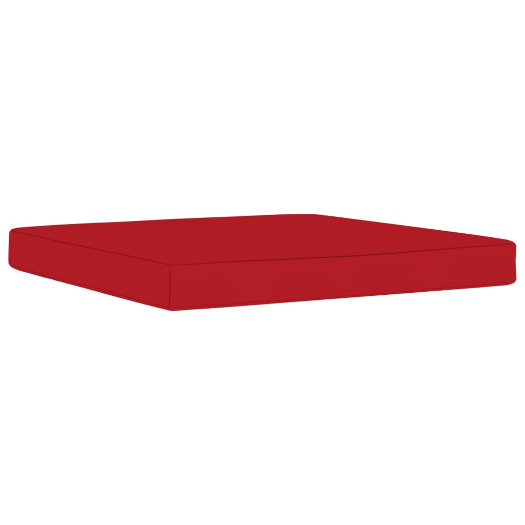 vidaXL Sodo komplektas su raudonos spalvos pagalvėlėmis, 6 dalių