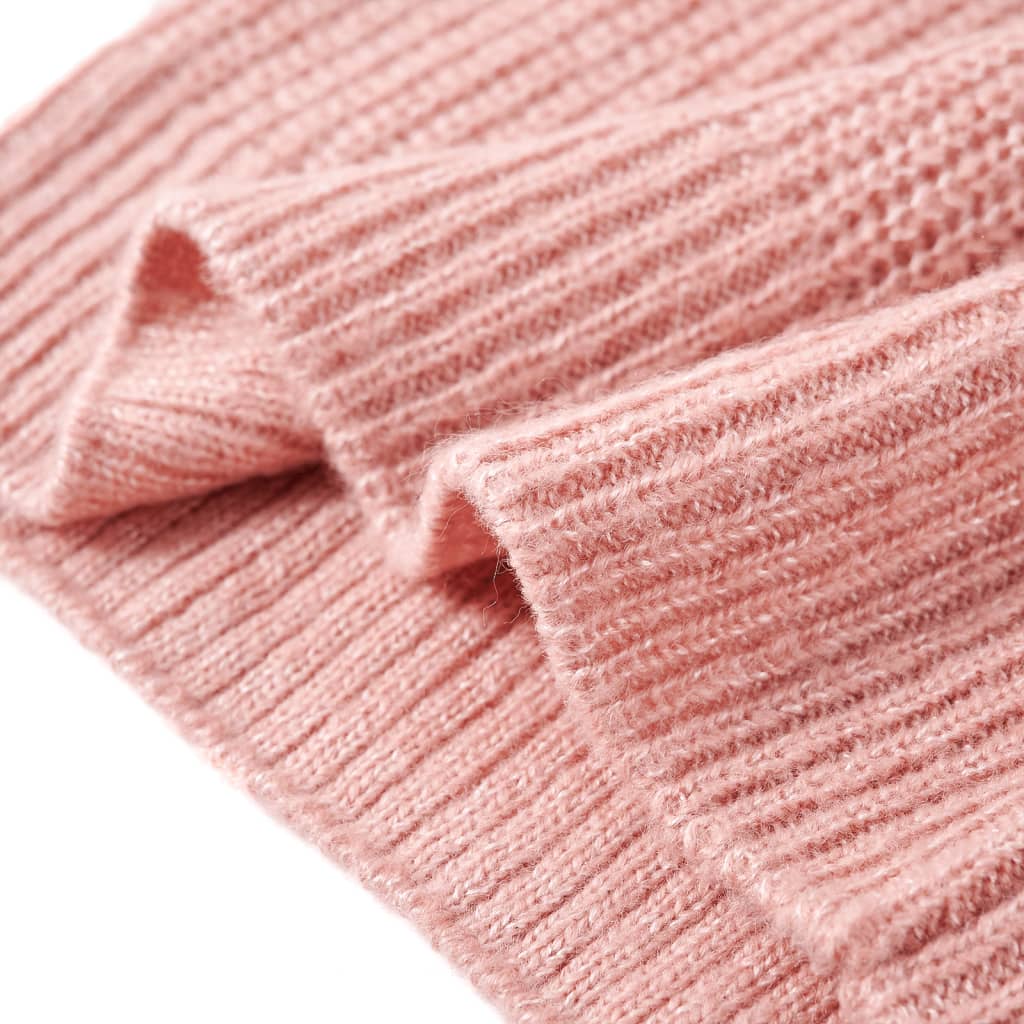 Vaikiškas megztinis-liemenė, šviesiai rožinis, megztas, 92 dydžio