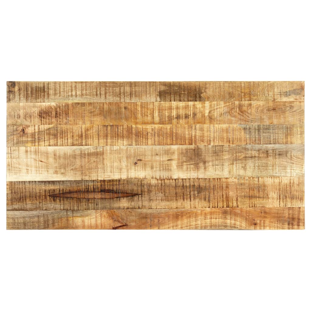 vidaXL Valgomojo stalas, 120x60x75 cm, neap. mango medienos masyvas