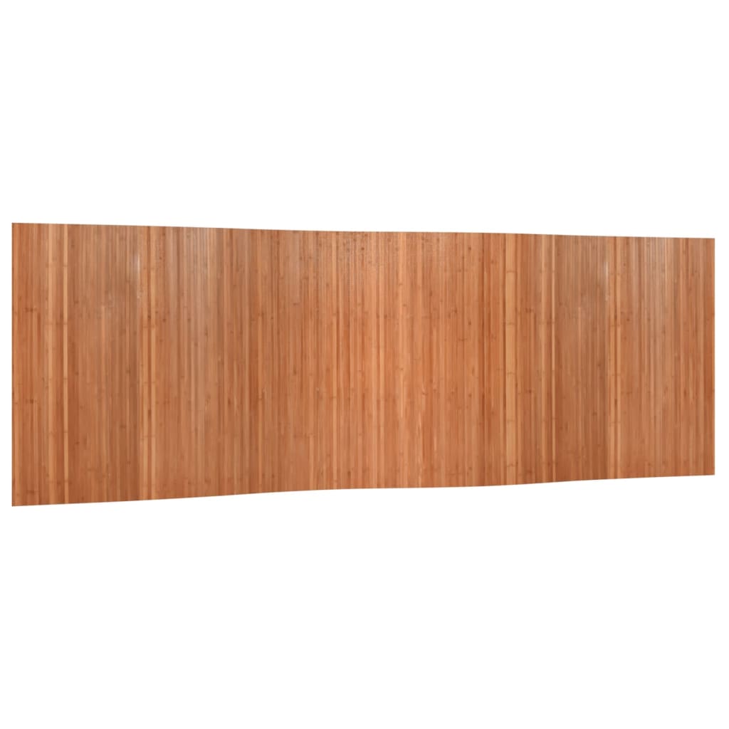 vidaXL Kambario pertvara, natūralios spalvos, 165x600cm, bambukas