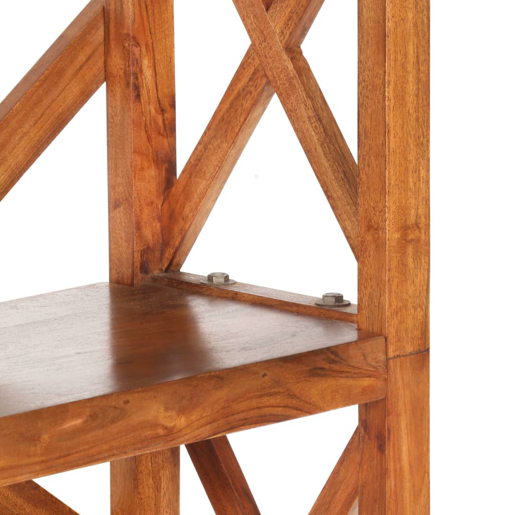 vidaXL Knygų lentyna, 60x30x160cm, akacijos masyvas su medaus apdaila