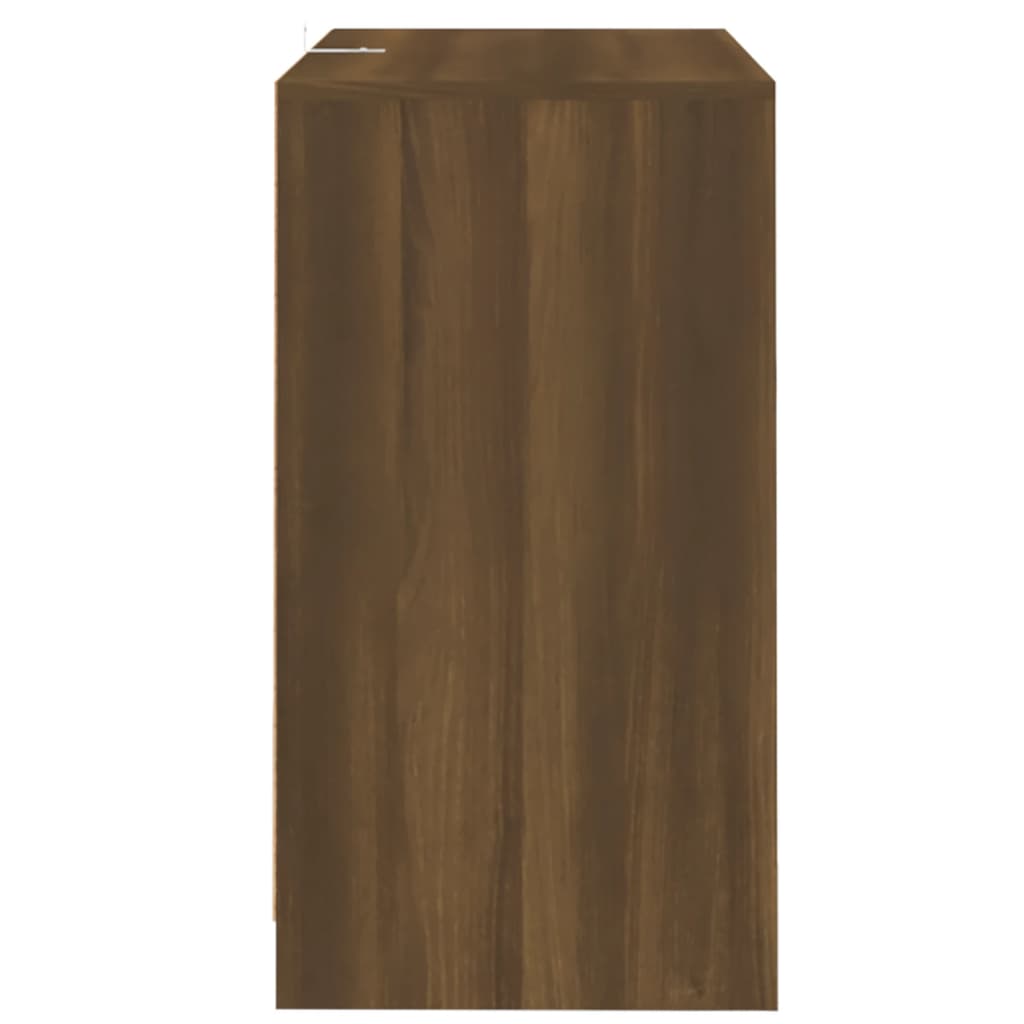 vidaXL Šoninė spintelė, rudos ąžuolo spalvos, 70x41x75cm, MDP