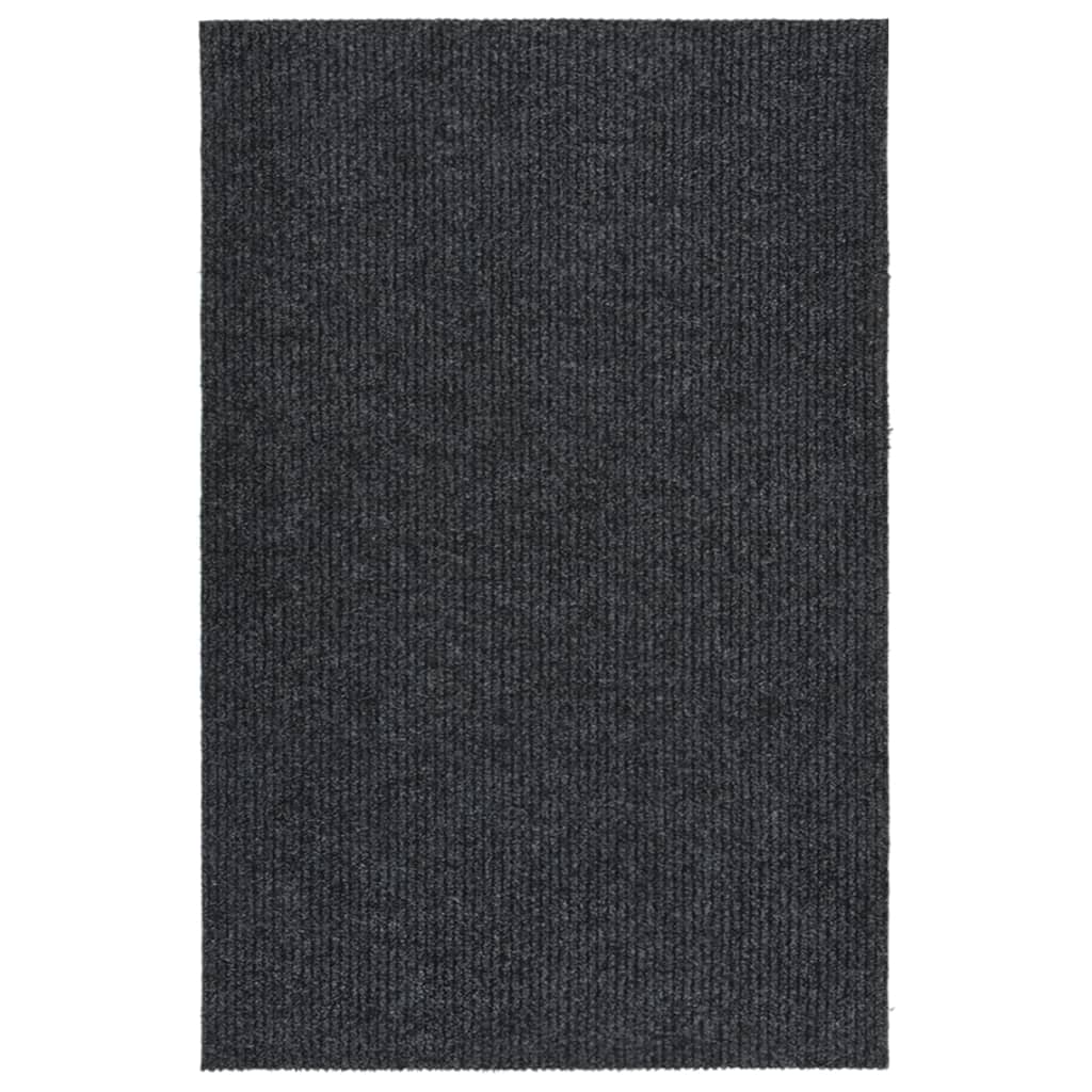 vidaXL Purvą sugeriantis kilimas-takelis, antracito spalvos, 100x150cm