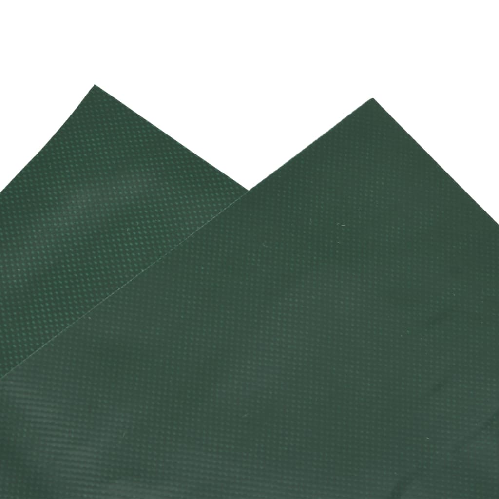 vidaXL Tentas, žalios spalvos, 5x8m, 650g/m²