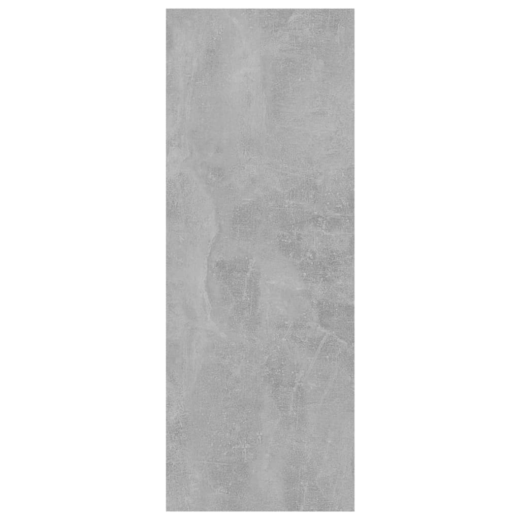 vidaXL Konsolinis staliukas, betono pilkos spalvos, 78x30x80cm, MDP