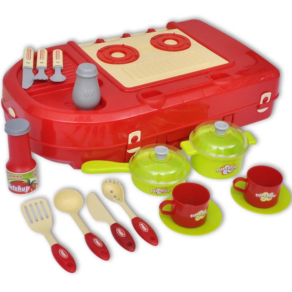 Vaikiška Žaislinė Virtuvė su Šviesos ir Garsų Efektais