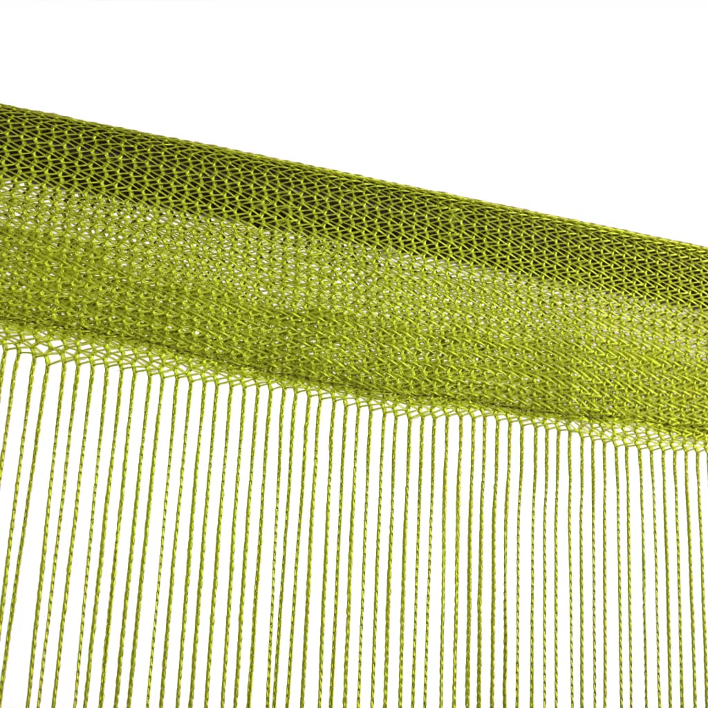 vidaXL Virvelinės užuolaidos, 2vnt., 100x250cm, žalios spalvos