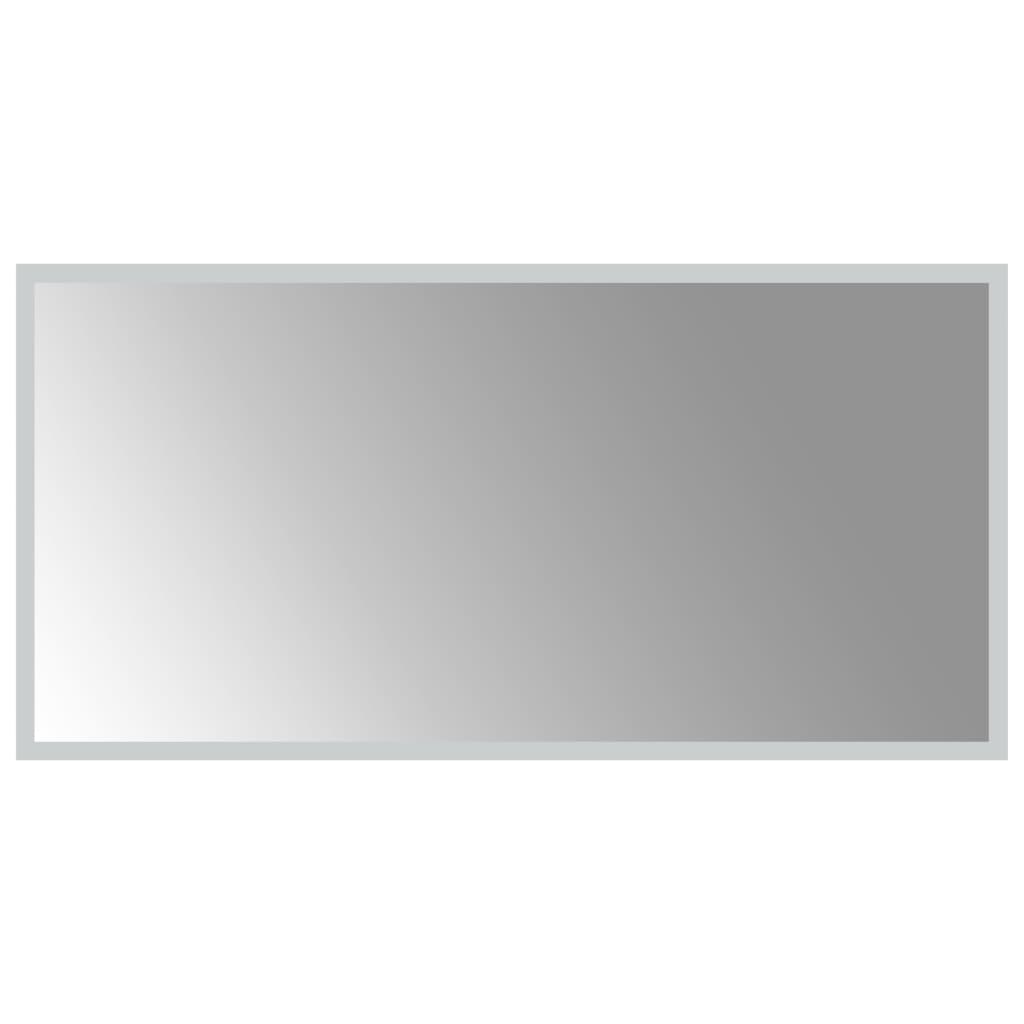 vidaXL Vonios kambario LED veidrodis, 40x80cm