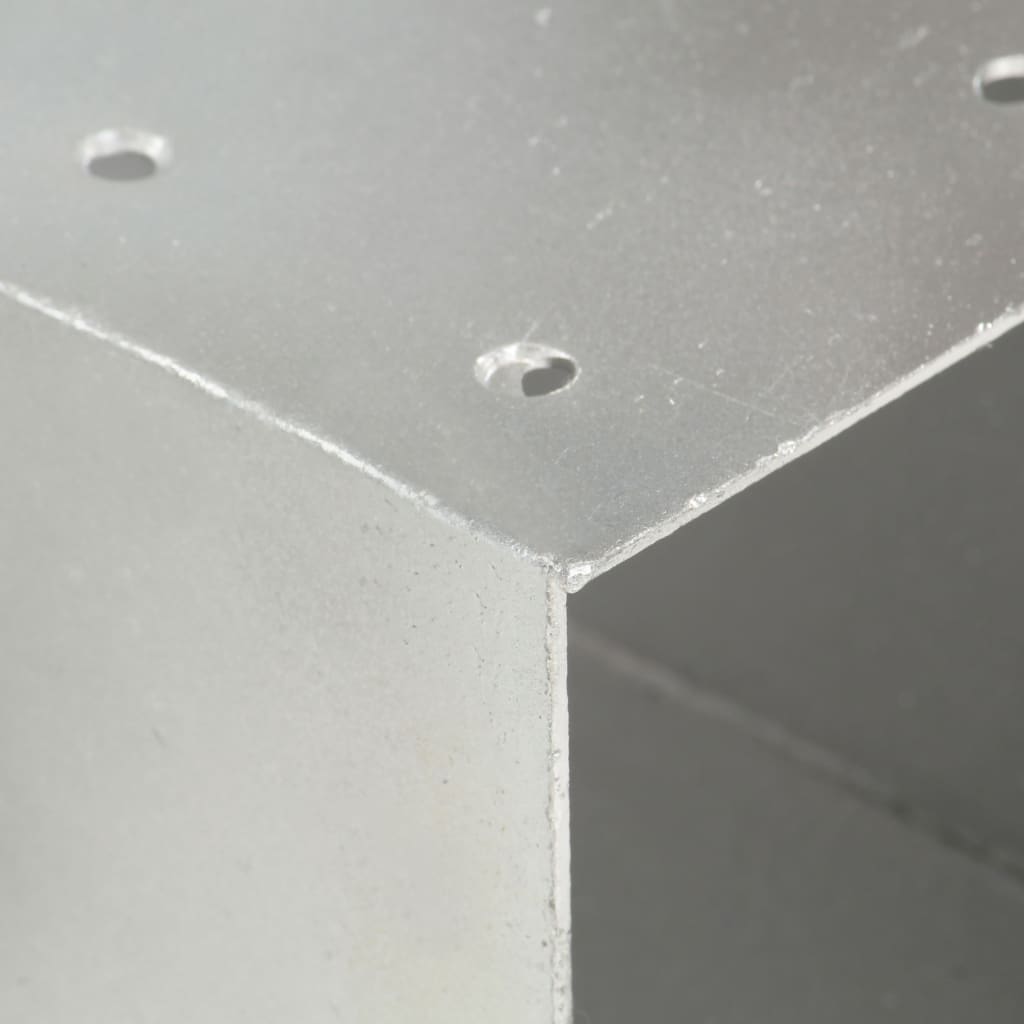 vidaXL Stulpo sujungimas, 101x101mm, galvanizuotas metalas, Y formos