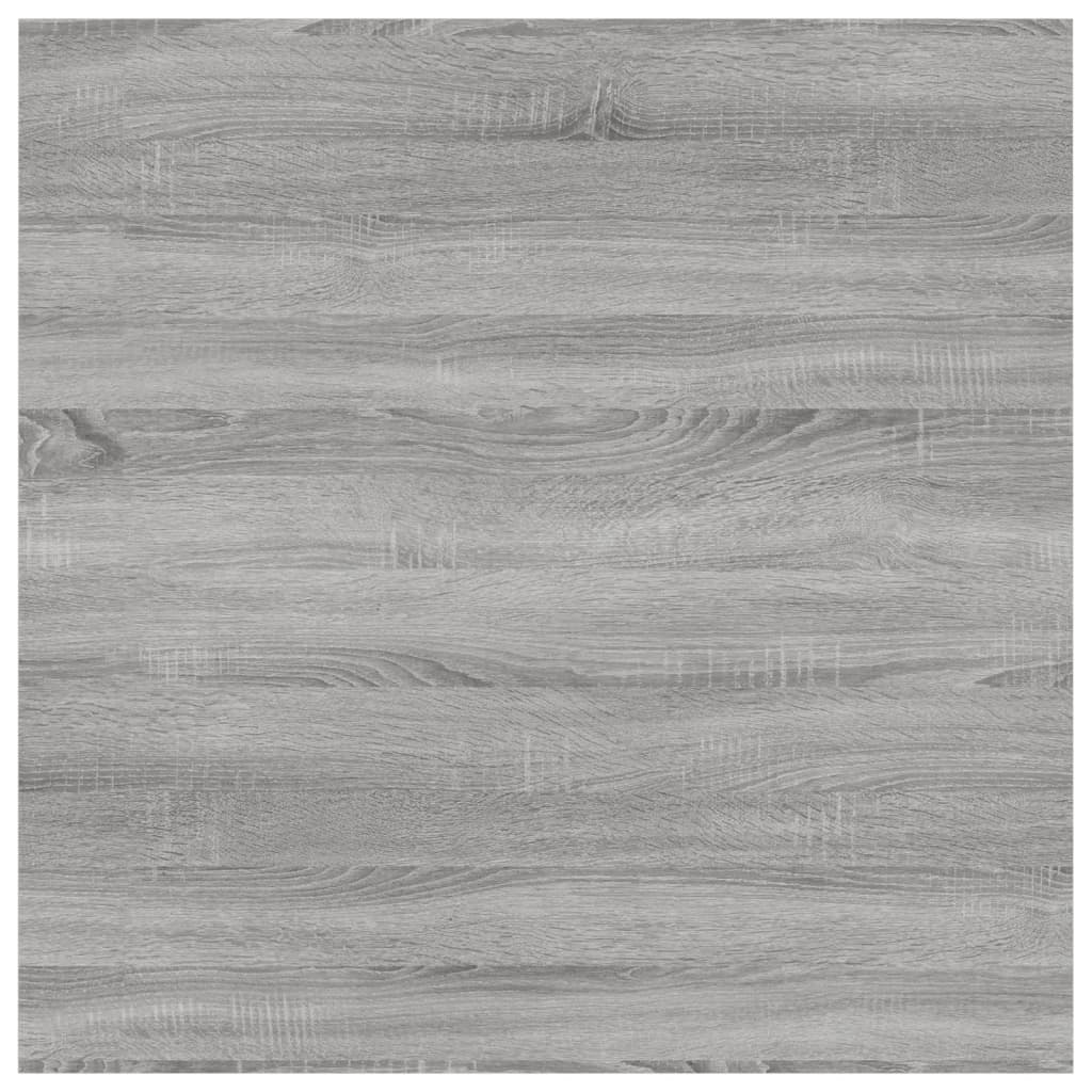 vidaXL Sieninės lentynos, 4vnt., pilkos ąžuolo, 40x50x1,5cm, mediena