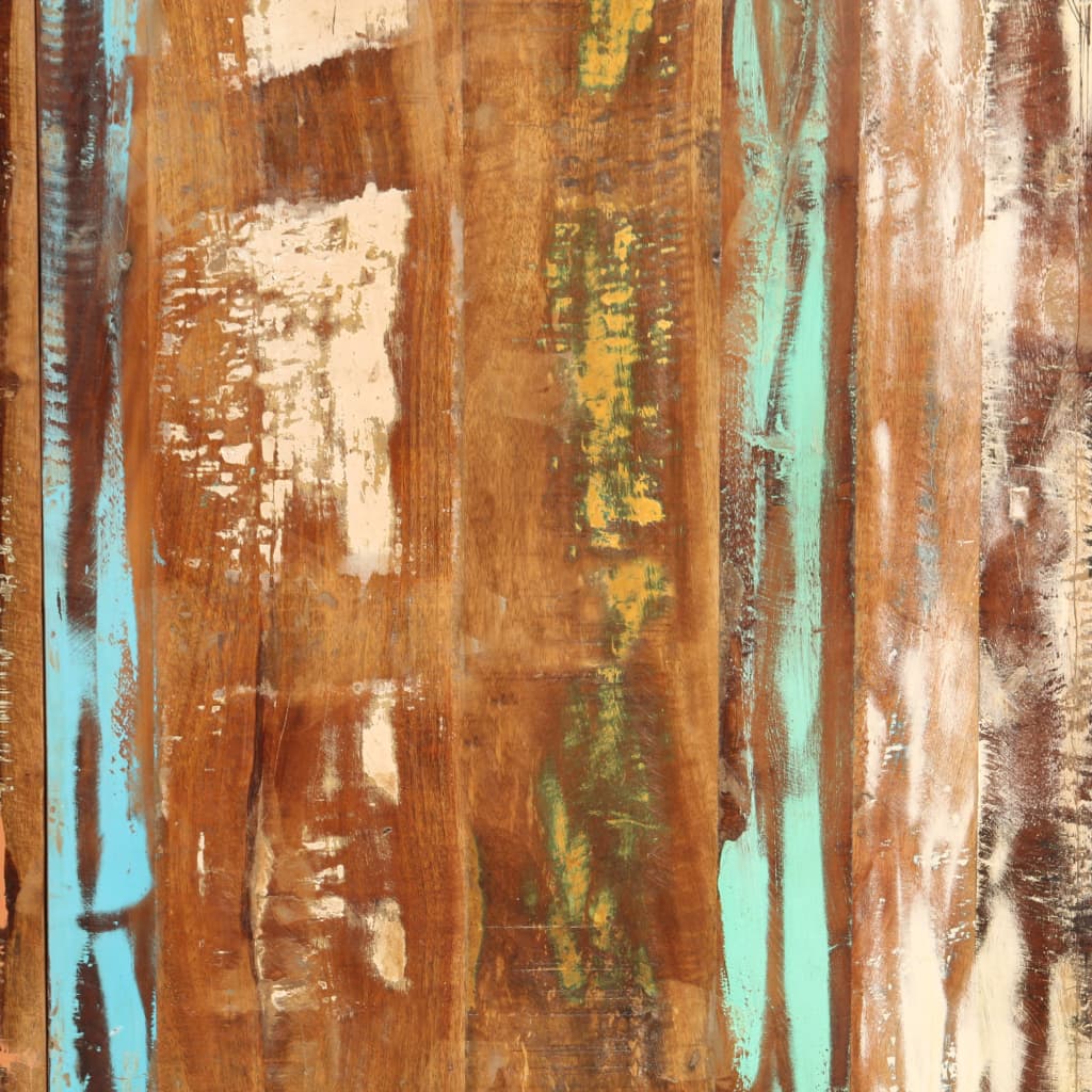 vidaXL Valgomojo stalas, 200x100x75cm, perdirbtos medienos masyvas