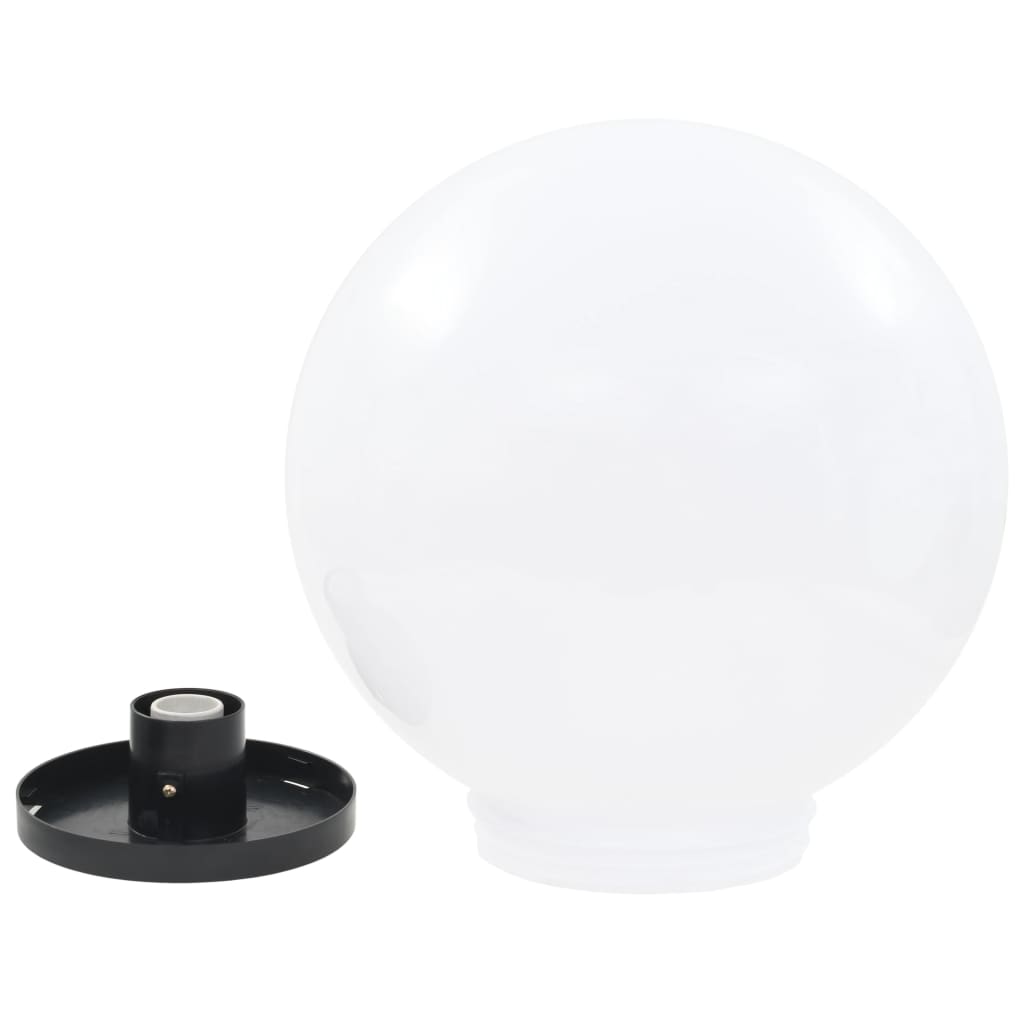 vidaXL LED lempos, rutulio formos, 2vnt., sferiniai, 40cm, PMMA