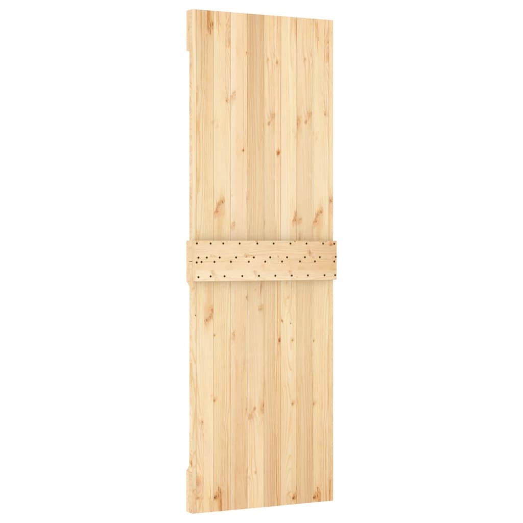 vidaXL Durys NARVIK, 70x210cm, pušies medienos masyvas
