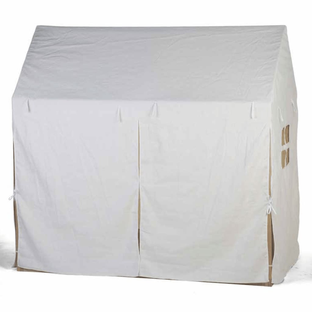 CHILDHOME Namelio lovai rėmo užvalkalas, baltos spalvos, 150x80x140cm