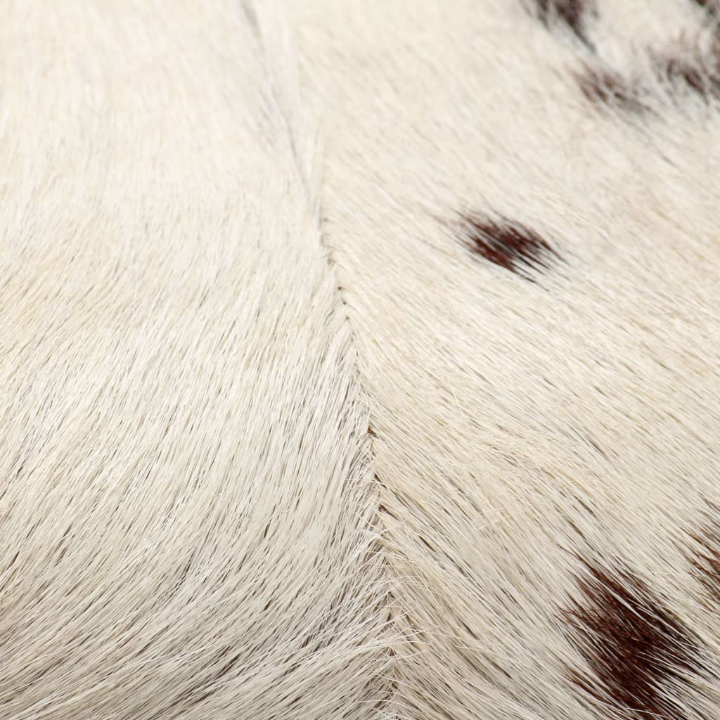 vidaXL Taburetė, tikra ožkos oda, 60x30x50 cm