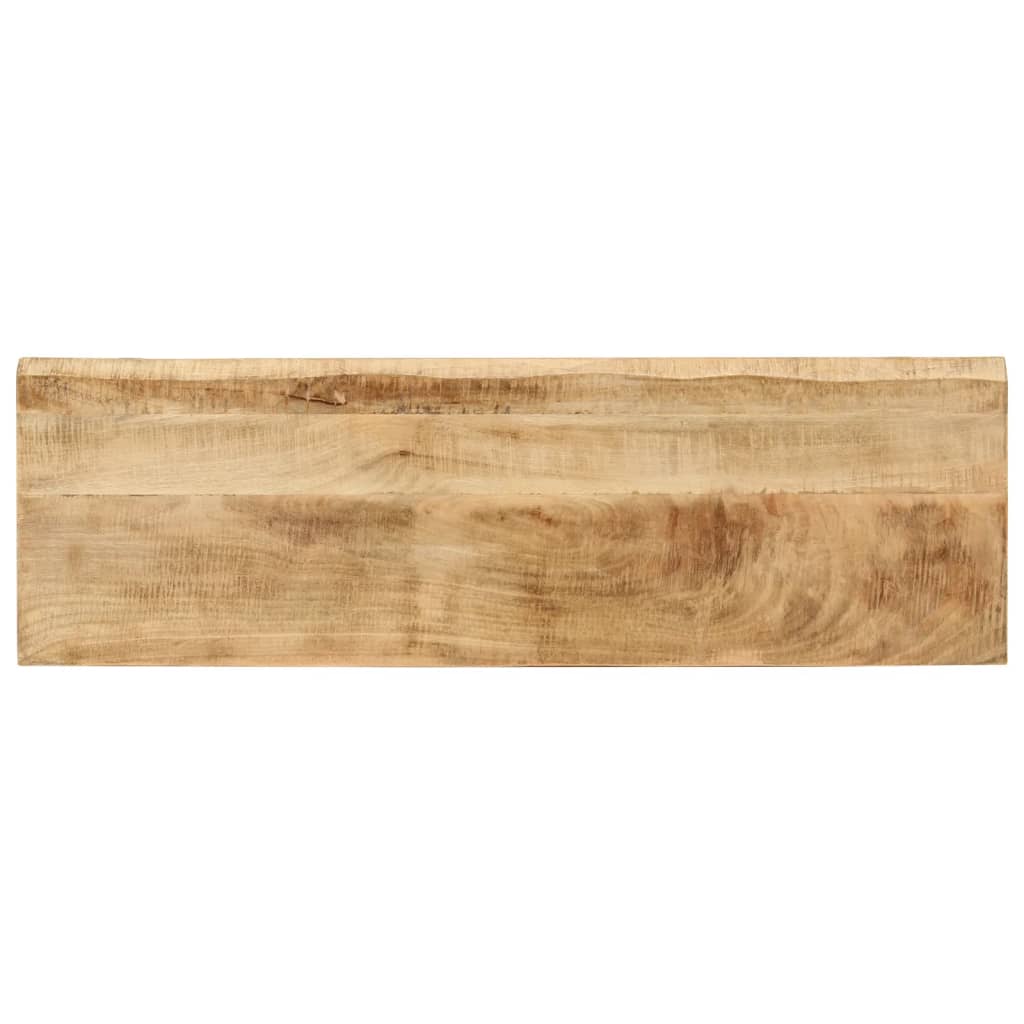 vidaXL Konsolinis staliukas su gyvu kraštu, 105x33x76cm, mango mediena