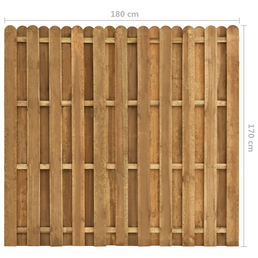 vidaXL Tvoros plokštė, 180x170cm, pušies mediena