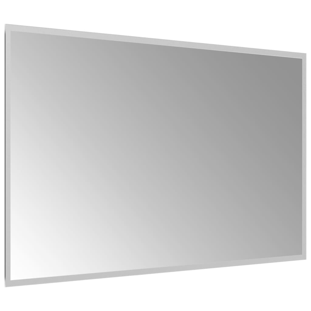 vidaXL Vonios kambario LED veidrodis, 100x60cm