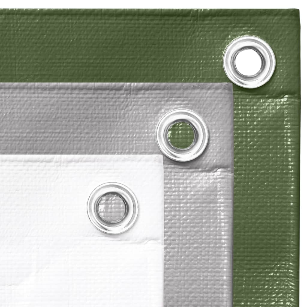 vidaXL Tentas, žalios spalvos, 4x5m, 260g/m², HDPE