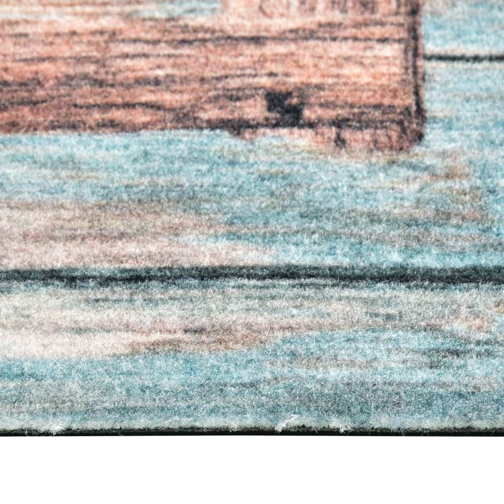 vidaXL Virtuvės kilimėlis, 45x150cm, plaunamas, su užrašu Love