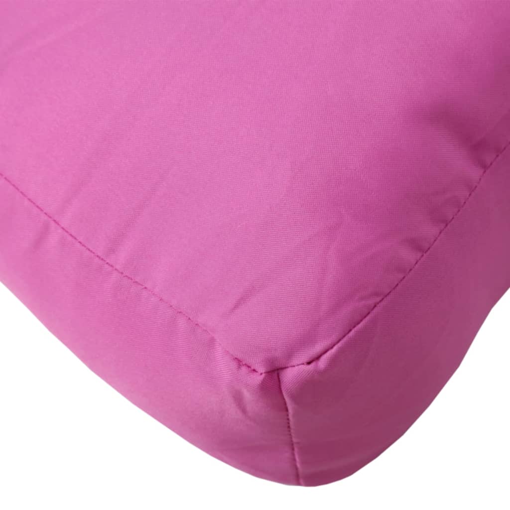 vidaXL Paletės pagalvėlė, rožinė, 58x58x10cm, oksfordo audinys