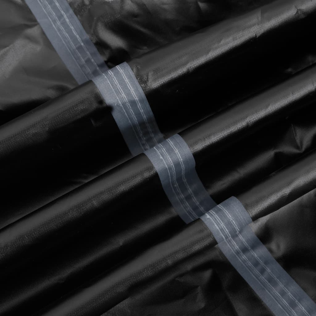 vidaXL Dviračio uždangalas, juodas, 200x70x110cm, 190T oksfordas