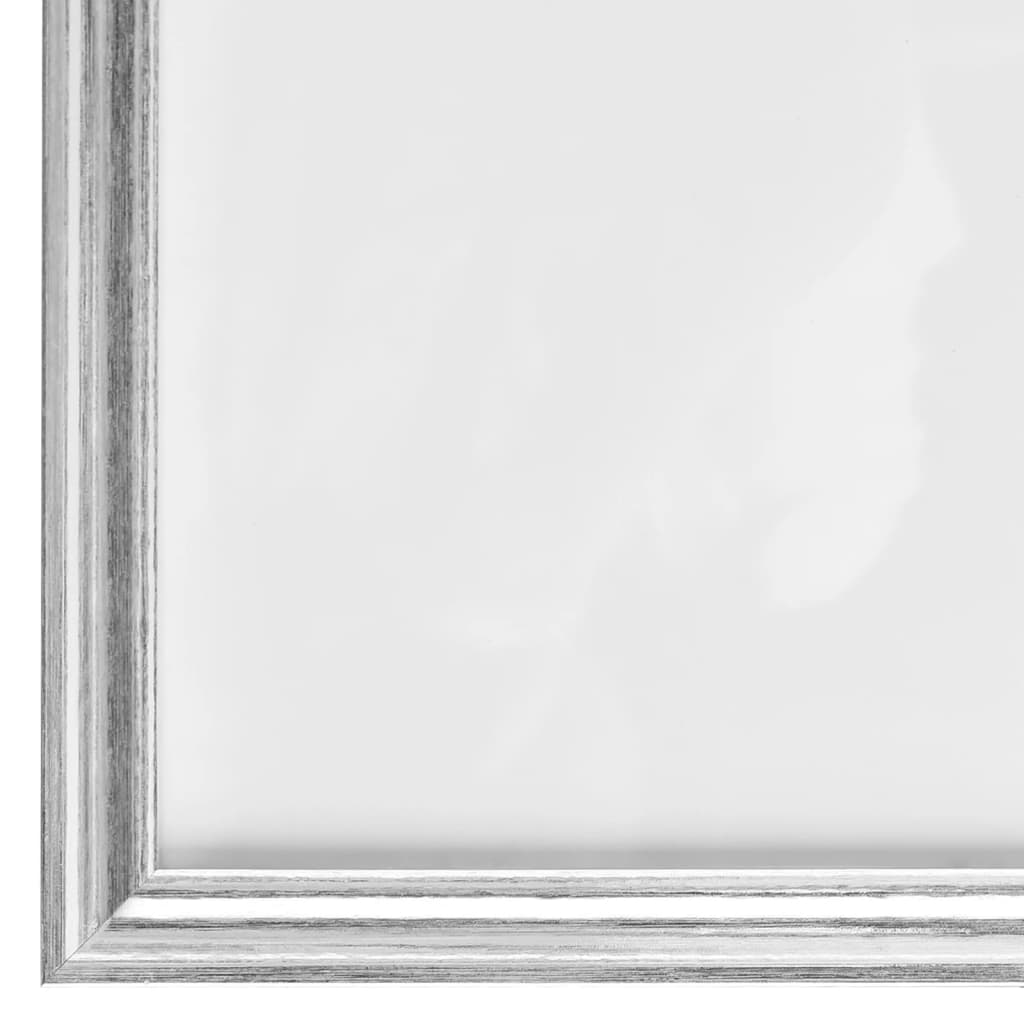 vidaXL Nuotraukų rėmeliai-koliažai, 3vnt., sidabriniai, 42x59,4cm