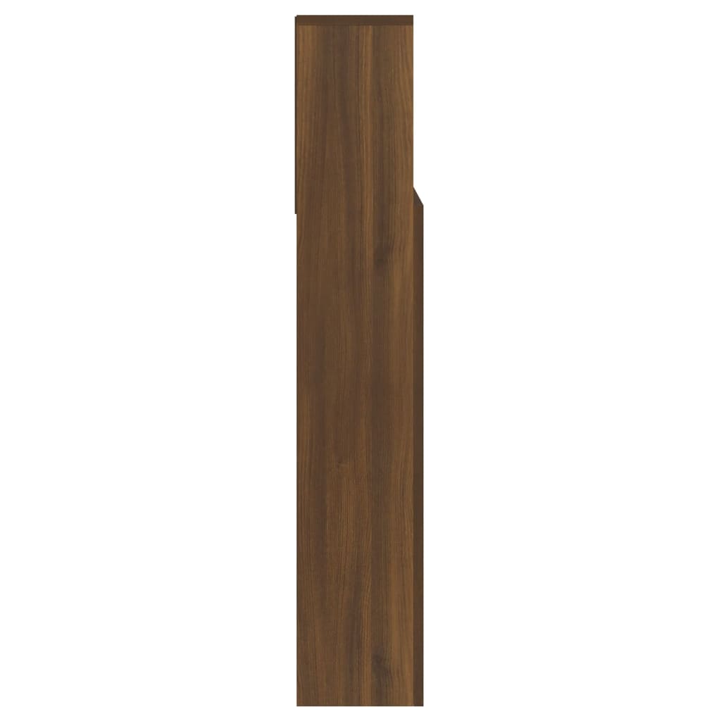 vidaXL Galvūgalis-spintelė, rudos ąžuolo spalvos, 140x19x103,5cm