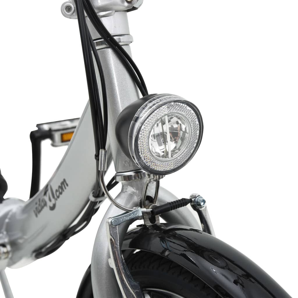 Sulankstomas elektrinis dviratis su akumuliatoriumi, aliuminio lydinys
