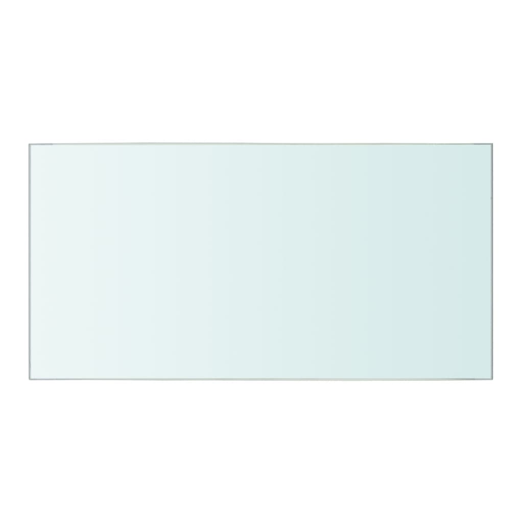 vidaXL Lentynos plokštė, skaidrus stiklas, 40x20 cm