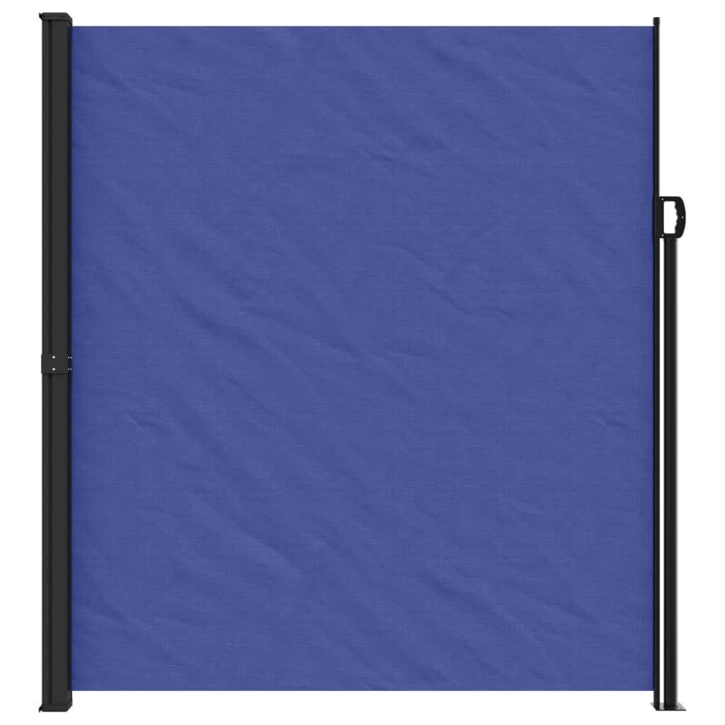 vidaXL Ištraukiama šoninė markizė, mėlynos spalvos, 220x600cm