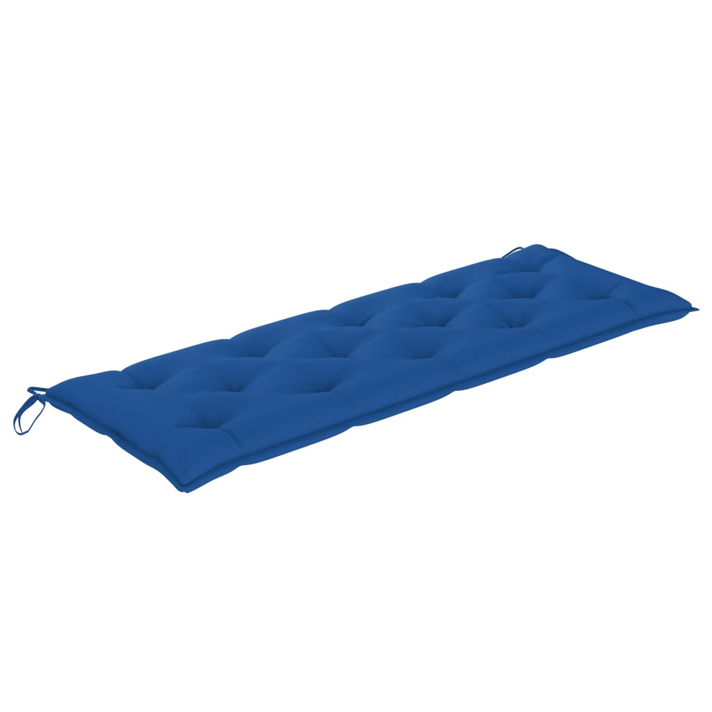 vidaXL Sudedamas sodo suoliukas su pagalvėle, 159 cm, tikmedis