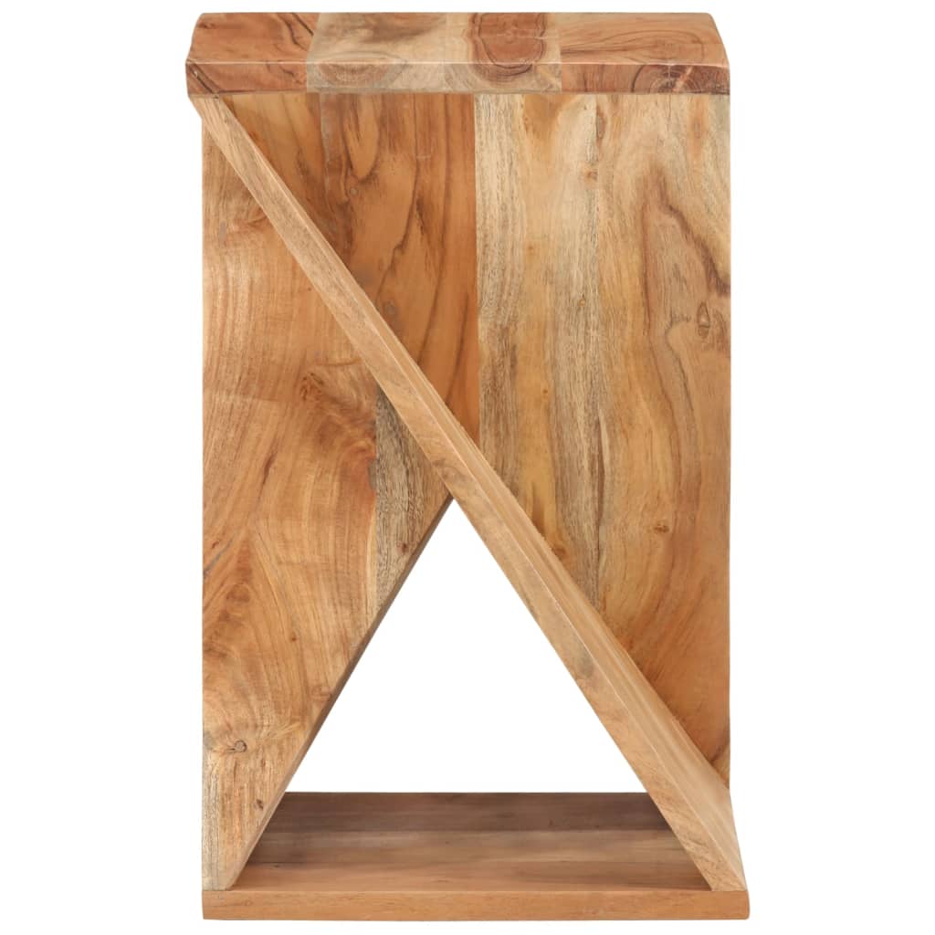 vidaXL Šoninis staliukas, 35x35x55cm, akacijos medienos masyvas