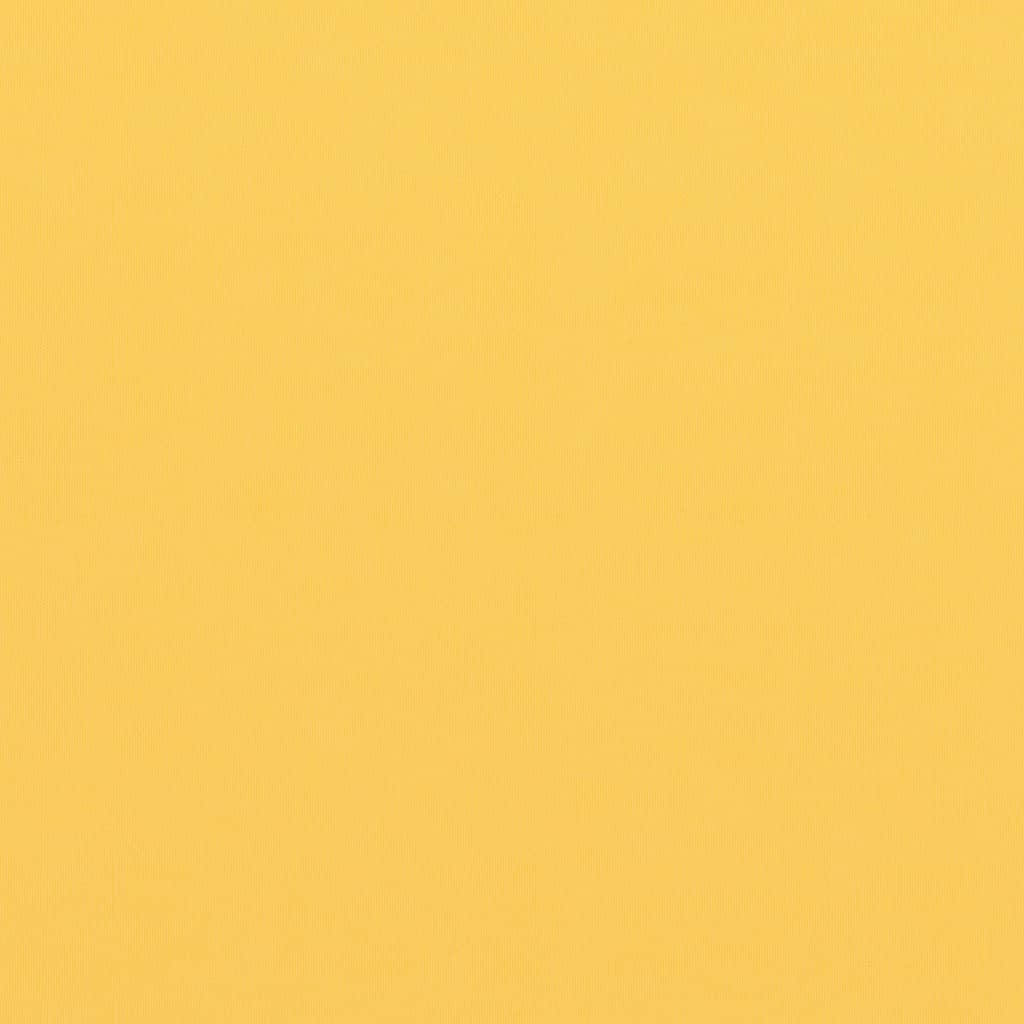 vidaXL Balkono pertvara, geltonos spalvos, 120x600cm, oksfordo audinys