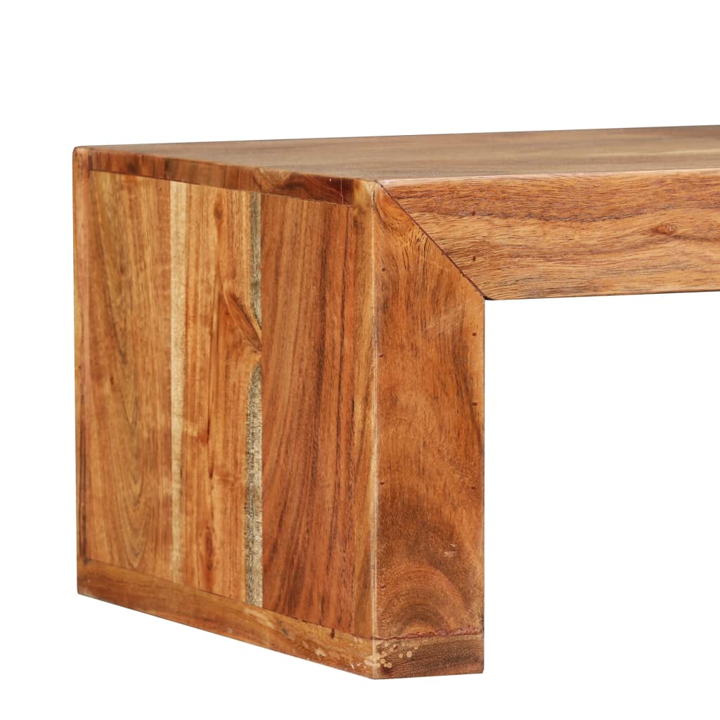 vidaXL TV staliukas, masyvi akacijos mediena