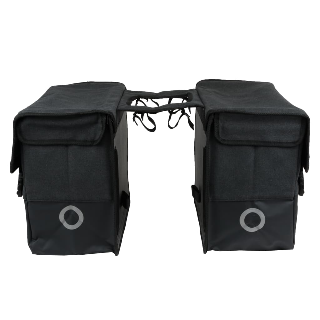 Willex Dviračio krepšiai, 57 l, juoda ir matinė juoda