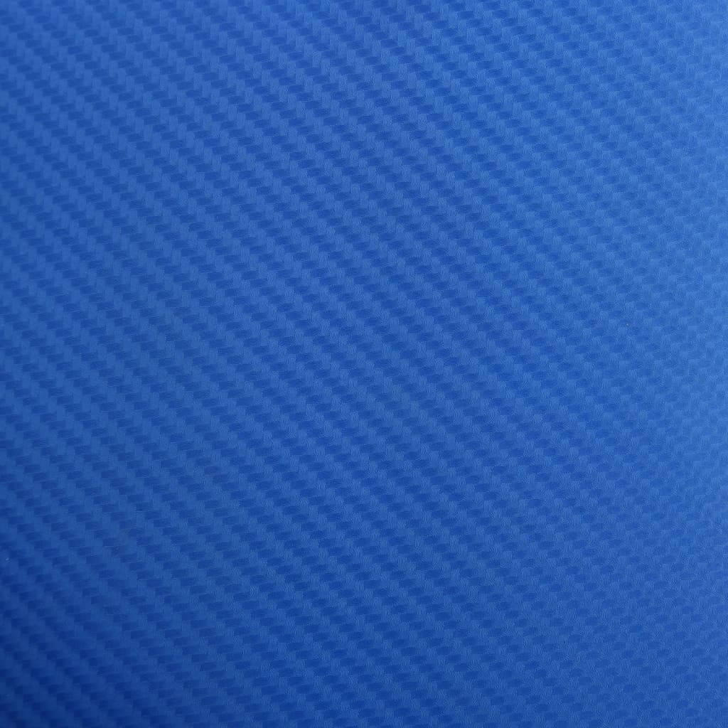 vidaXL 4D Automobilio plėvelės, 2vnt., mėlynos, 100x150cm+50x150cm