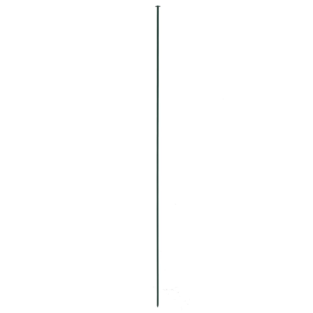 vidaXL Sodo tvoros rinkinys, žalias, 77,5x78,5cm, arkinis viršus