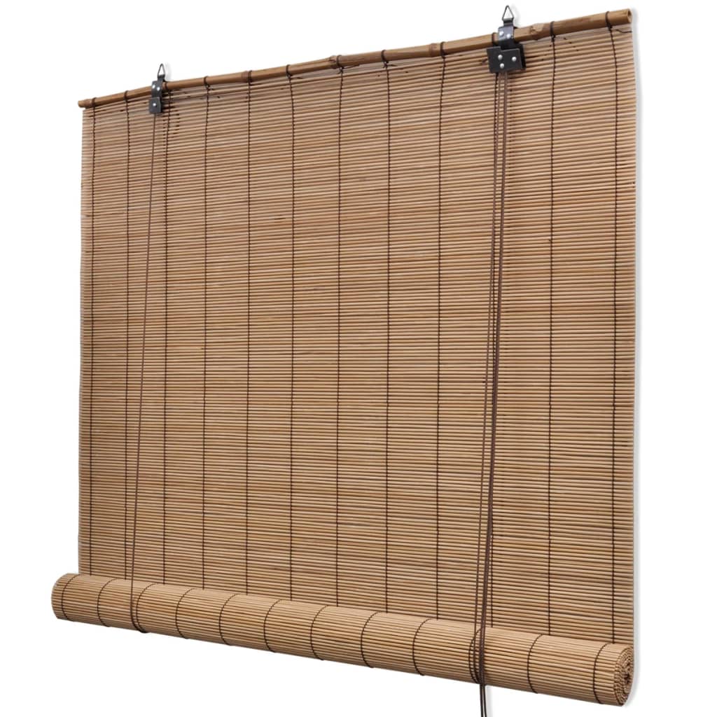 Roletas, rudos spalvos, 120x160cm, bambukas