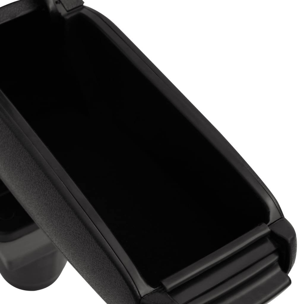 vidaXL Automobilio porankis, juodos spalvos, 13x32,5x(24–51,5)cm, ABS