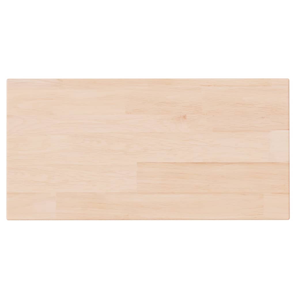 vidaXL Lentyna, 40x20x1,5cm, neapdorotas ąžuolo medienos masyvas