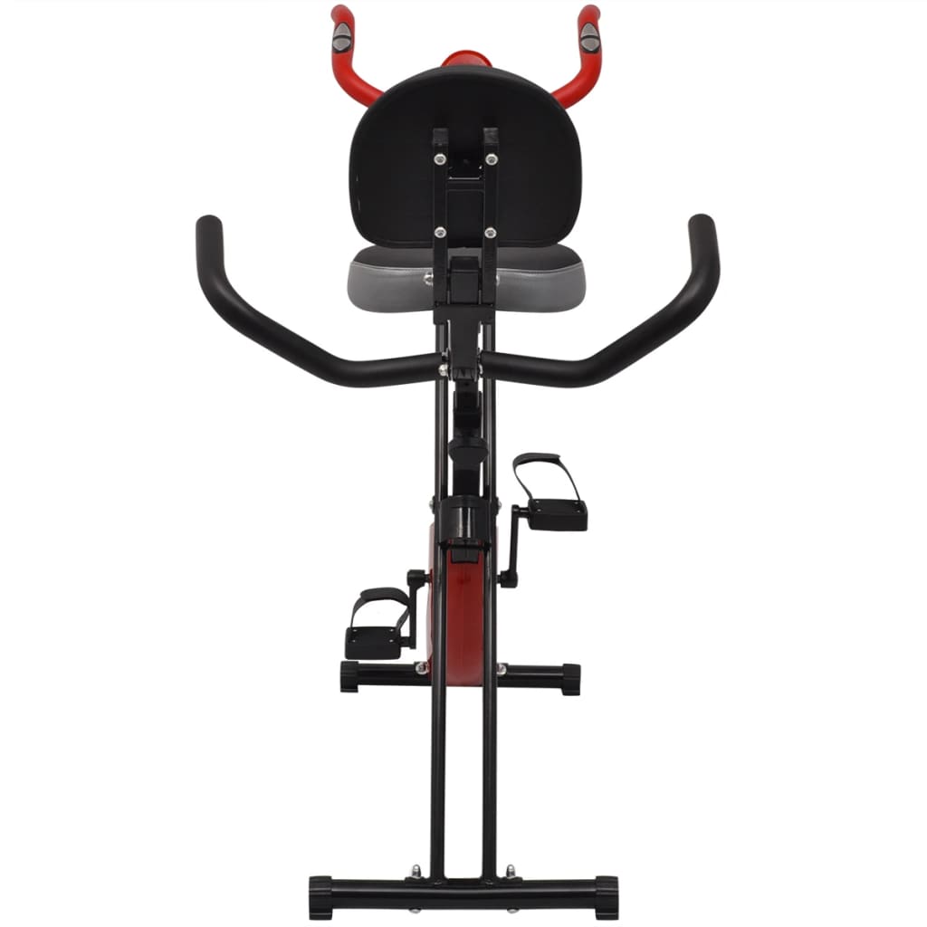 vidaXL sudedamas dviratis treniruoklis su nugaros atlošu, 2,5 kg
