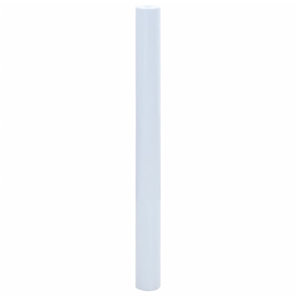 vidaXL Langų plėvelė, skaidri balta, 45x1000cm, PVC, statinė, matinė
