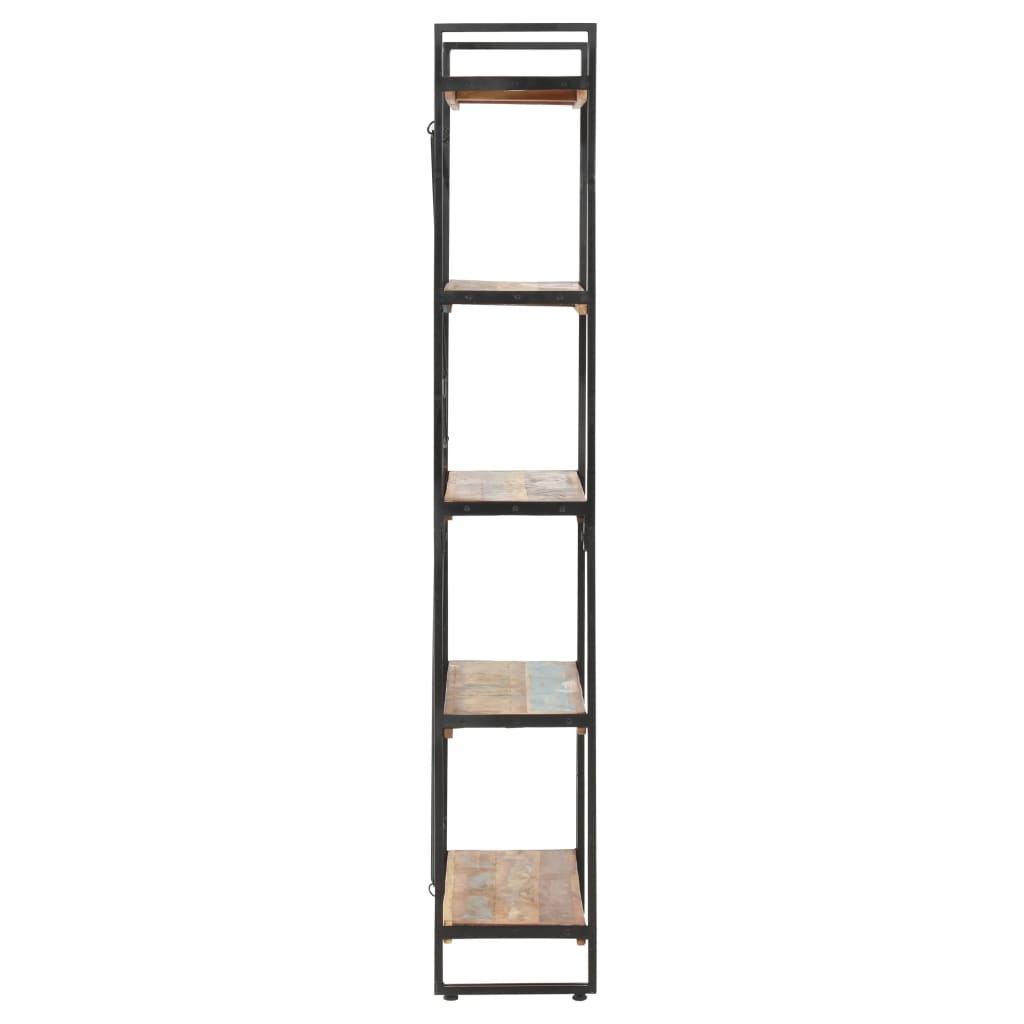 vidaXL Knygų lentyna, 5 aukštų, 90x30x180cm, medienos masyvas