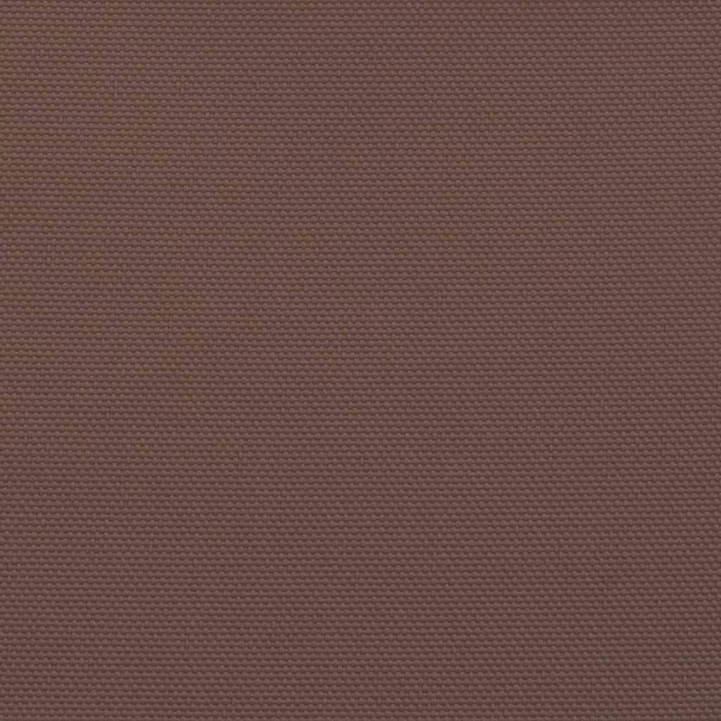 vidaXL Balkono pertvara, ruda, 75x800cm, 100% oksfordo poliesteris