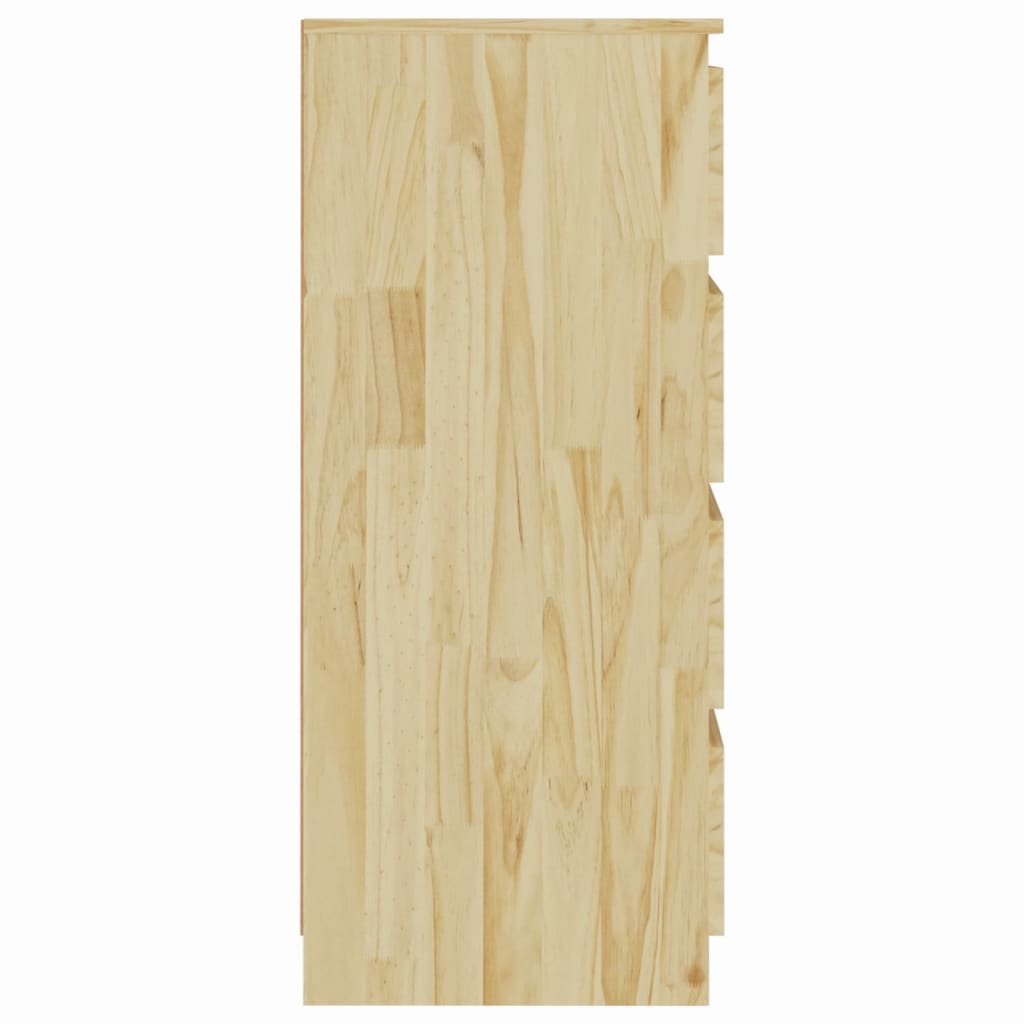 vidaXL Šoninė spintelė, 60x36x84cm, pušies medienos masyvas